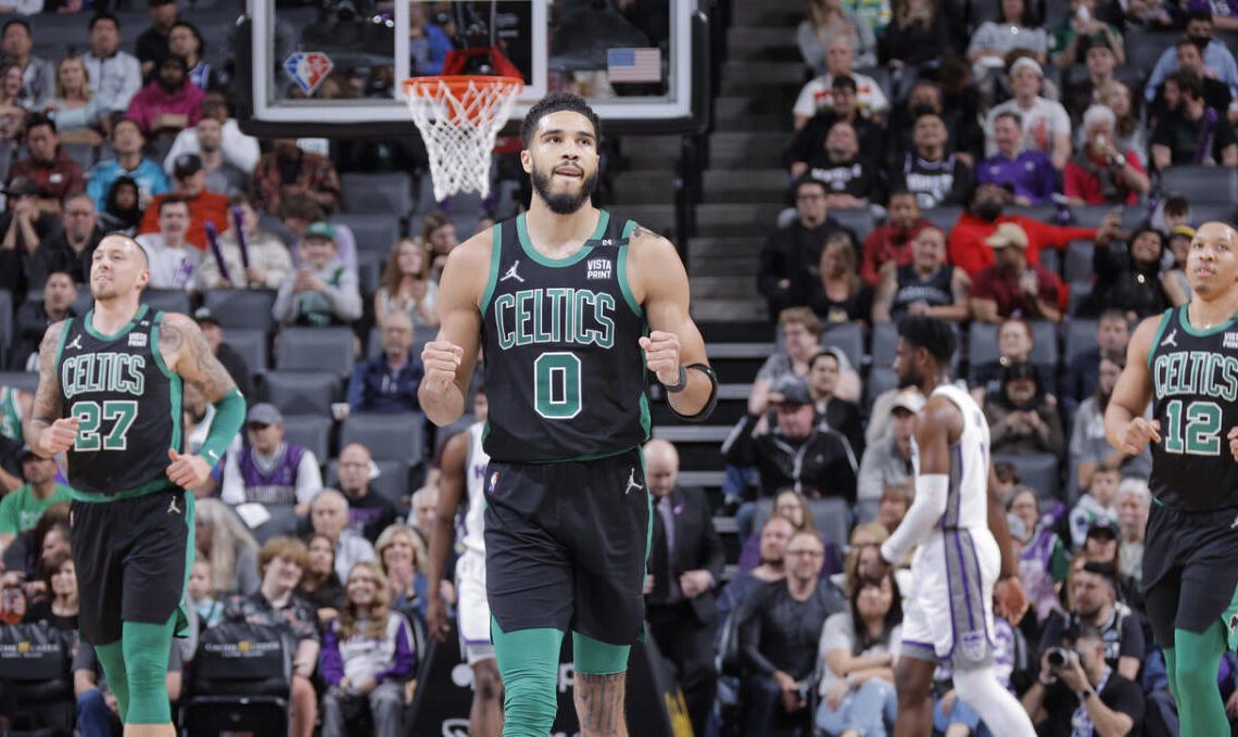 Jayson Tatum, Jaylen Brown take over in C's win