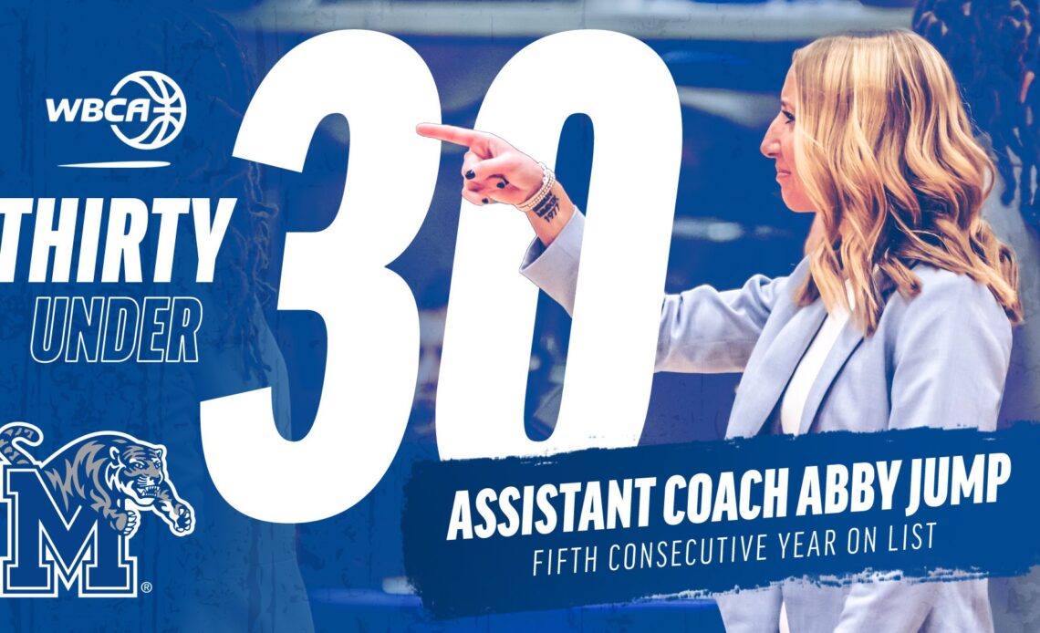 Jump Named to WBCA Thirty Under 30 for Fifth Consecutive Year