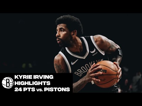 Kyrie Irving Highlights | 24 Points vs. Detroit Pistons