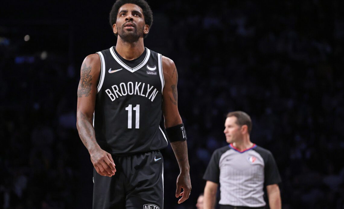 Kyrie Irving shaky in return to Barclays, Nets fall to Hornets