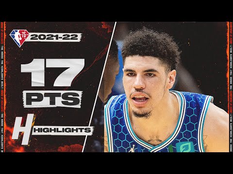 LaMelo Ball with 17 PTS 7 AST 5 THREES vs Mavericks 🔥