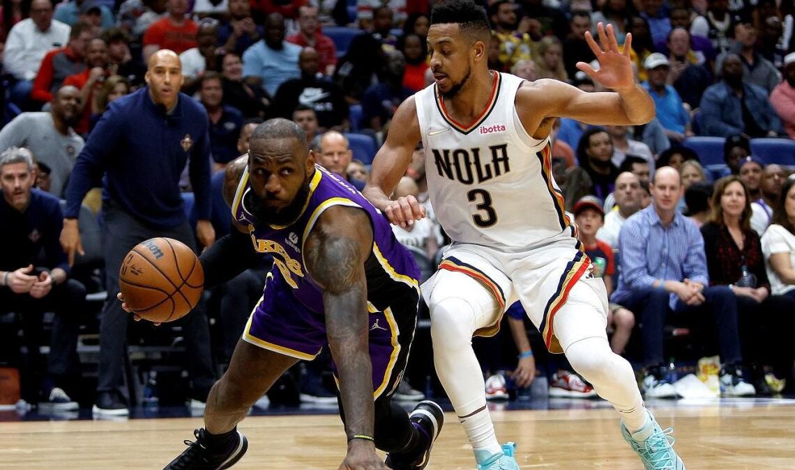 Lakers blow 23-point lead to Pelicans despite 39 points from LeBron James, fall to 10th in Western Conference