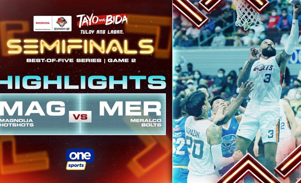 Meralco vs. Magnolia Semis Game 2 highlights | PBA Governors' Cup 2021