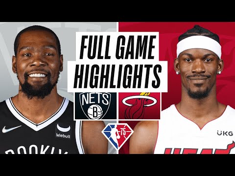 NETS at HEAT | FULL GAME HIGHLIGHTS | March 26, 2022