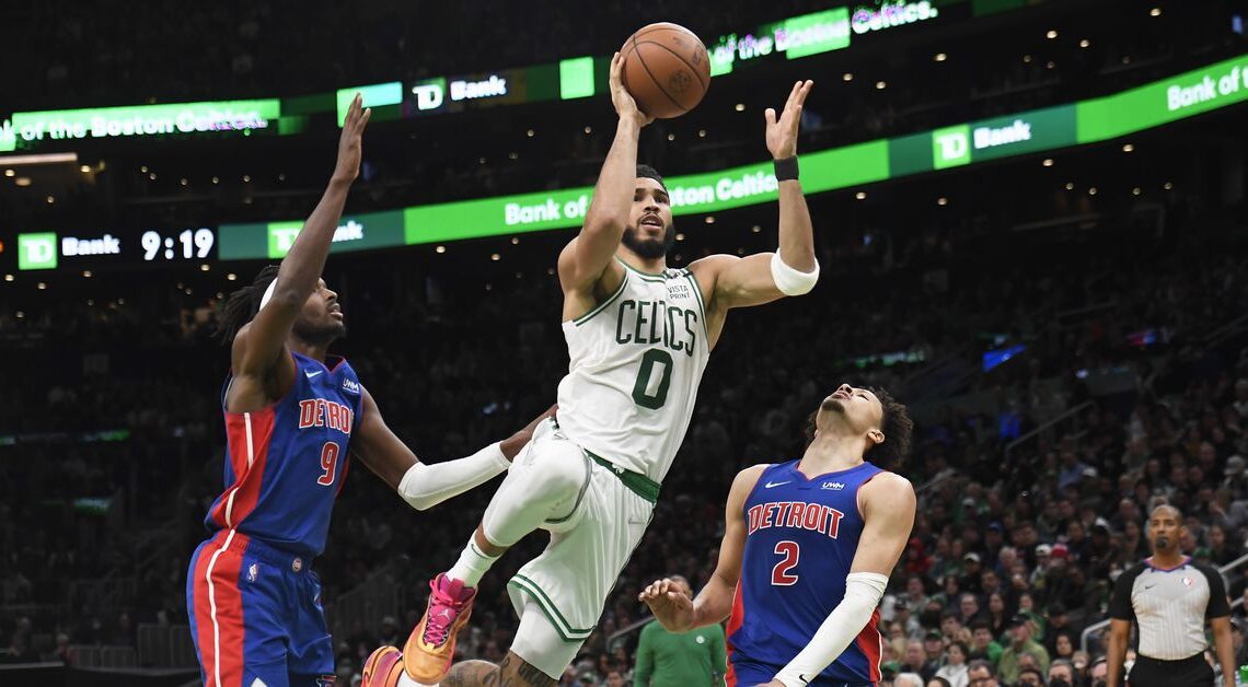 Parquet plays: Celtics attack interior to fend off Cade Cunningham and young Pistons