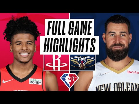 ROCKETS at PELICANS | FULL GAME HIGHLIGHTS | March 13, 2022