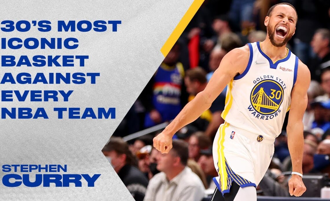 Stephen Curry's MOST ICONIC Basket Against Every NBA Team