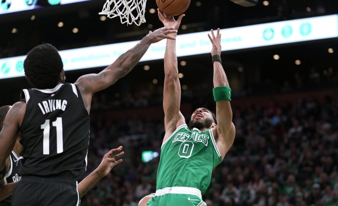 Tatum's 54 leads Celtics past Durant, Irving, Nets 126-120