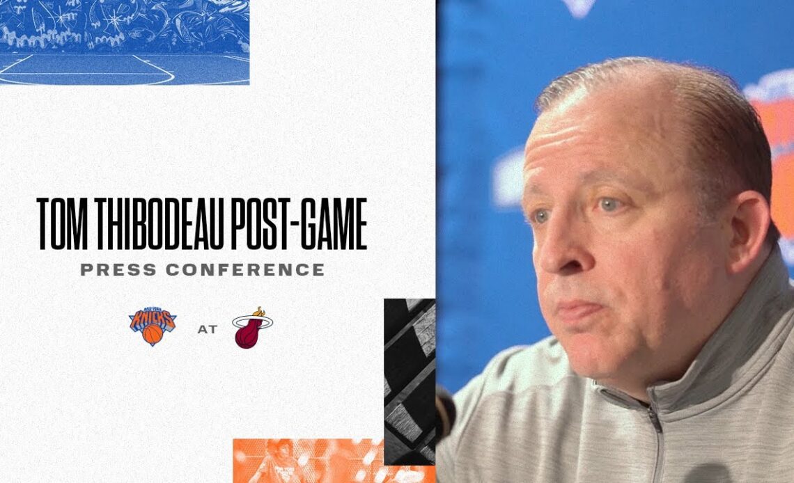 Tom Thibodeau | Knicks Postgame (3/25)