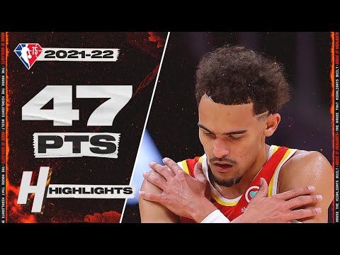 Trae Young ICE COLD From DEEP! 47 POINTS Full Highlights vs Pacers 🔥
