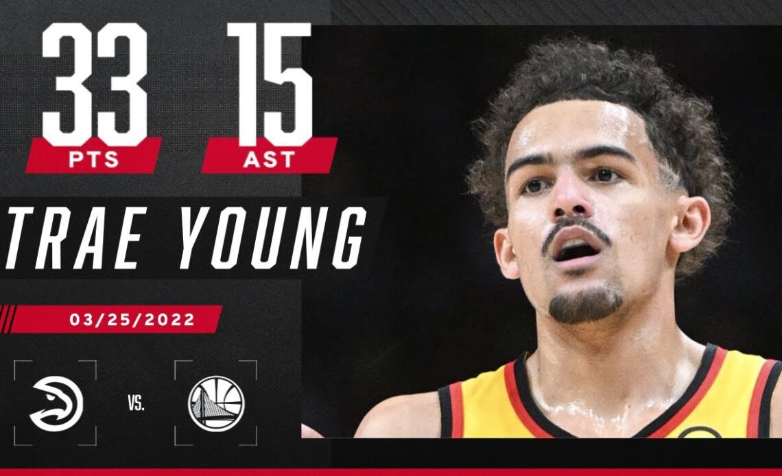 Trae Young drops 33-PT & 15-AST double-double as Hawks fly past Warriors 🧊