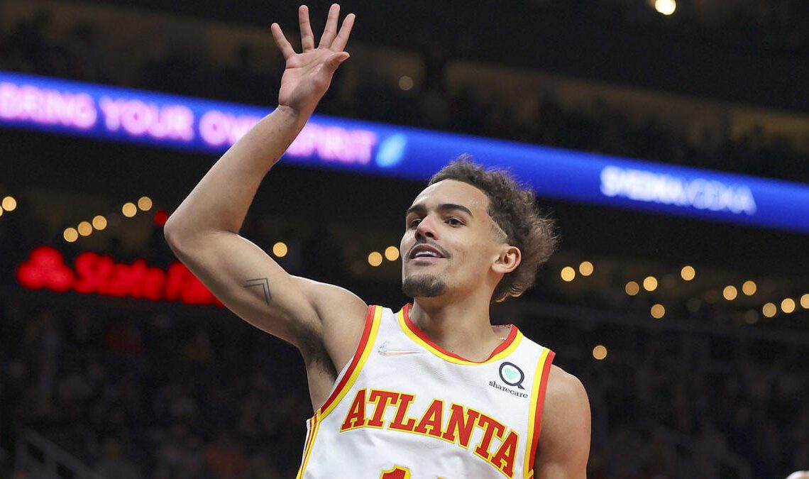 Trae Young drops 46 points in Hawks' win over Trail Blazers, scores 93 in last 24 hours