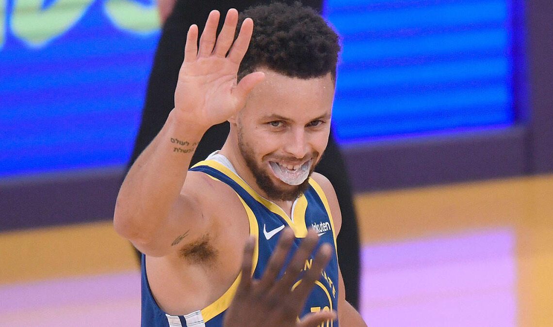 WATCH: Steph Curry surprises 10-year-old Warriors fan with tickets after video of her crying goes viral