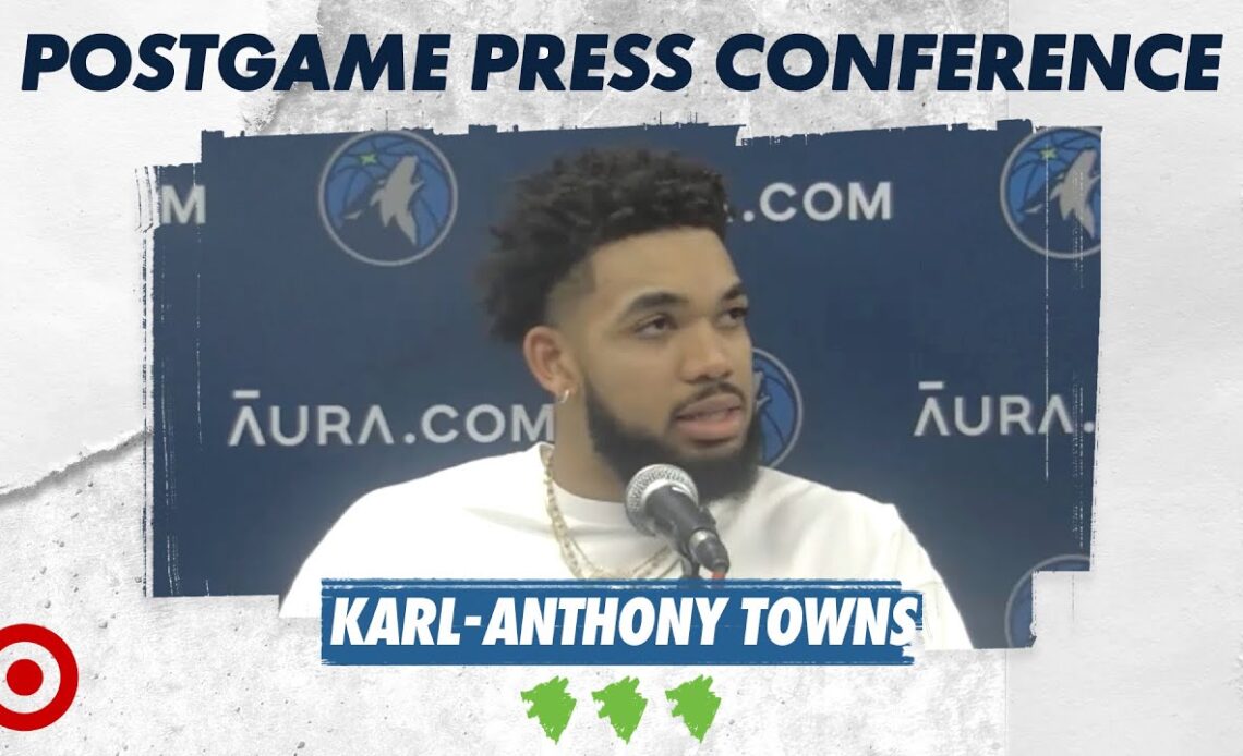"Every Game is a Must Win for Us." Karl-Anthony Towns Postgame Press Conference - March 11, 2022