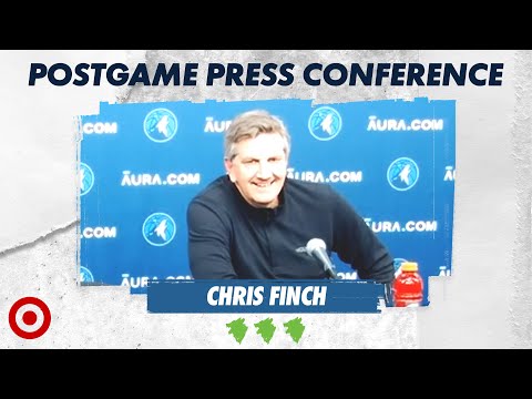 "Everybody Stepped Up and Made Things Happen." Chris Finch Postgame Press Conference - March 5, 2022