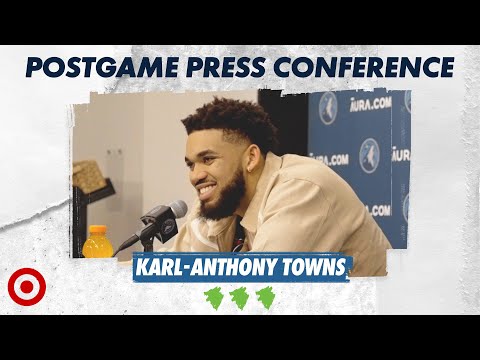 "This is the Best Basketball I’ve Played in My Career." Karl-Anthony Towns Postgame Press Conference
