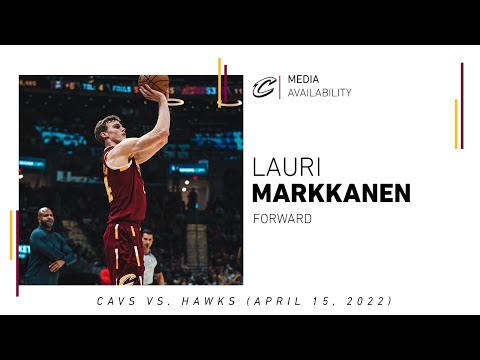 4/15/2022 - Cavs vs. Hawks Play-In Postgame: Lauri Markkanen