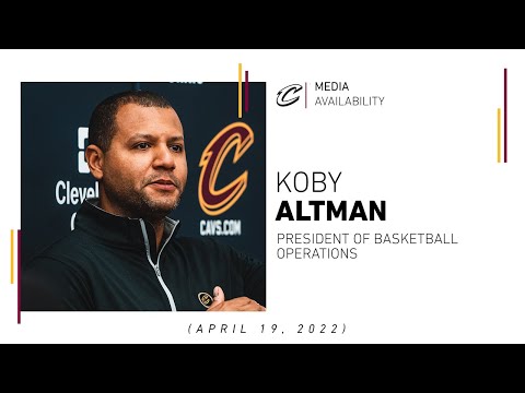 4/19/2022 - End-of-Season Media Availability: Koby Altman