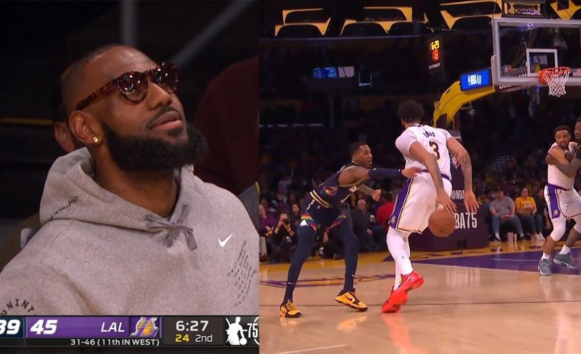 Anthony Davis Shock LeBron&Entire World As Turns Into Vintage AD By Dirtiest Handle !