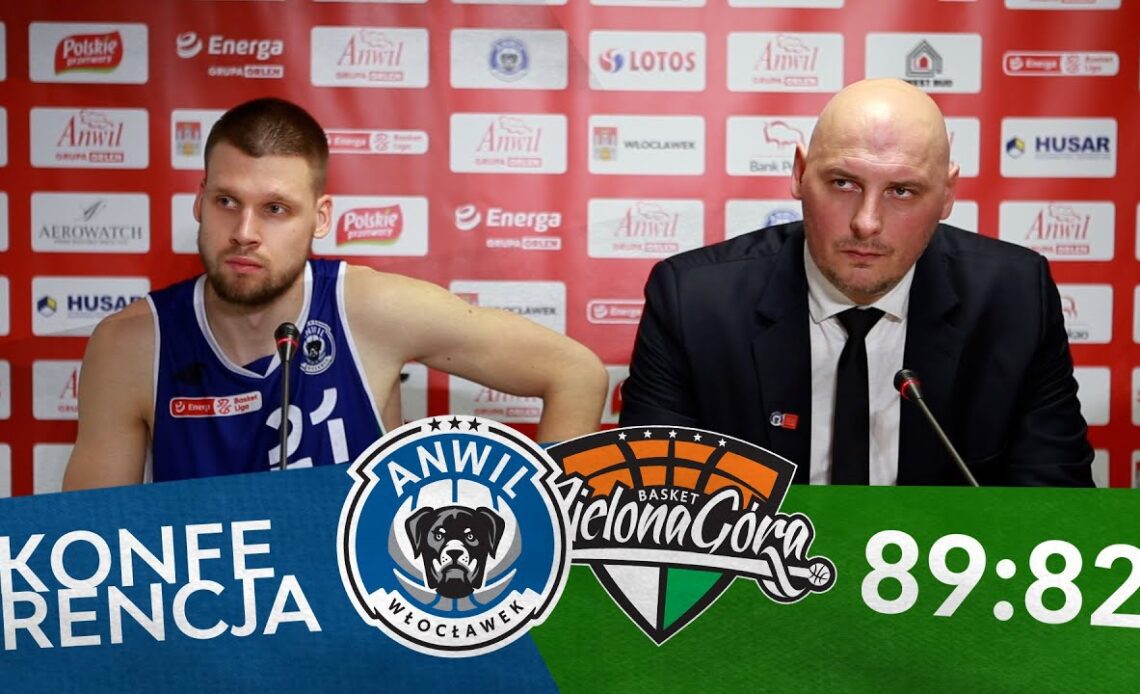 Anwil Włocławek - Zastal Enea BC Zielona Góra 89:82 | Konferencja