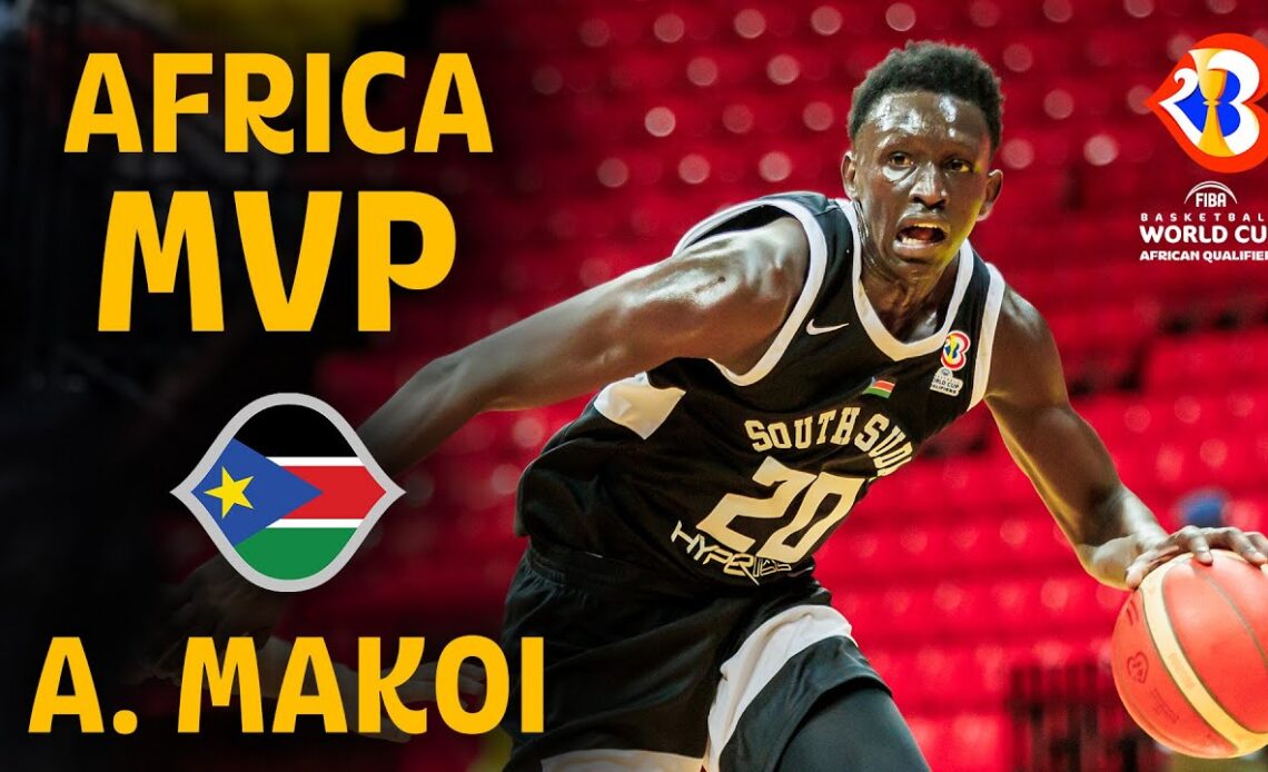 Anyiarbany Makoi 🇸🇸  | MVP - #FIBAWC 2023 African Qualifiers