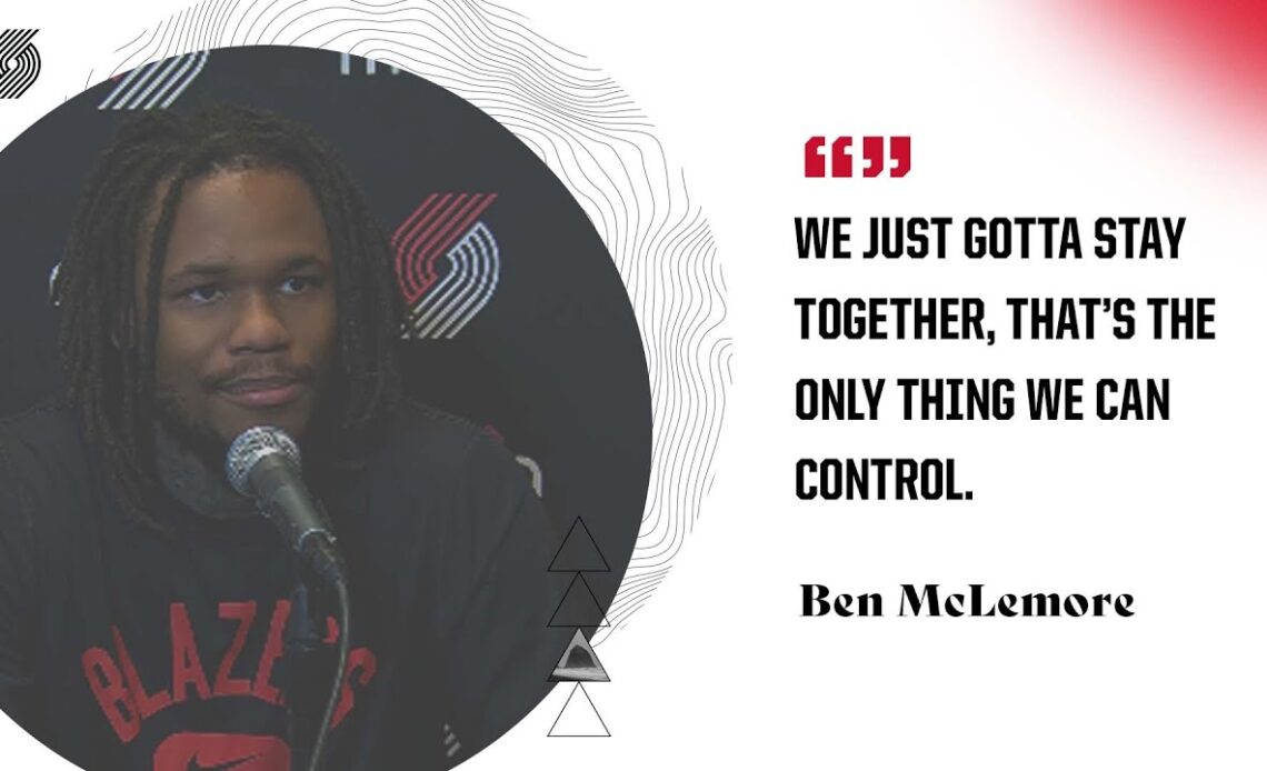 Ben McLemore: "We just gotta stay together, that’s the only thing we can control."