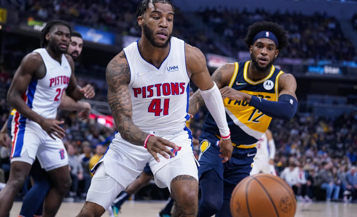 Bey, Jackson lead Pistons past Pacers 121-117