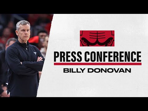 Billy Donovan 2021-22 End of Season Media Availability | Chicago Bulls
