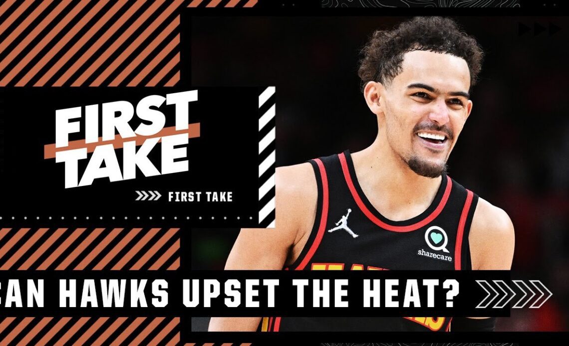 Can a healthy Atlanta Hawks team UPSET the Miami Heat? 👀 | First Take