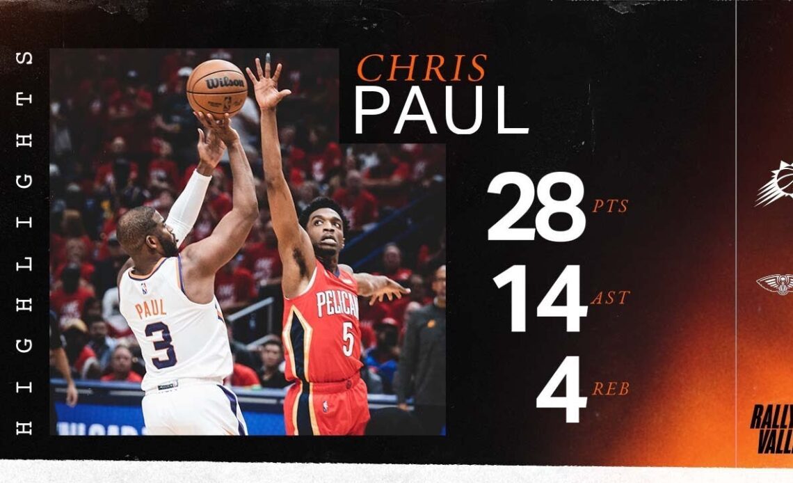 Chris Paul Turns in 19 Fourth Quarter Points to Lead Phoenix Suns in Game 3 Win