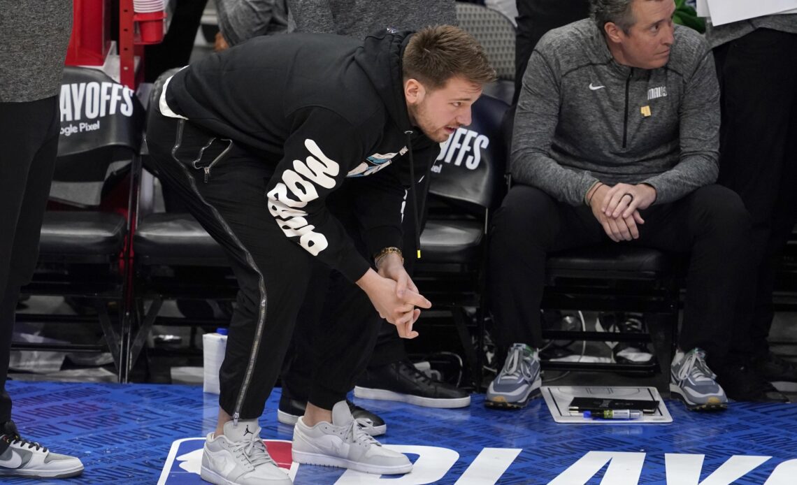 Doncic making progress, but out for Mavs in Game 2 vs Jazz