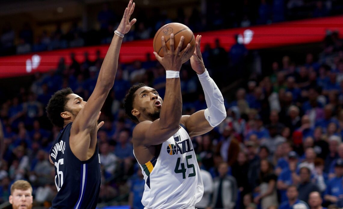 Donovan Mitchell flips switch to take Game 1 in Dallas