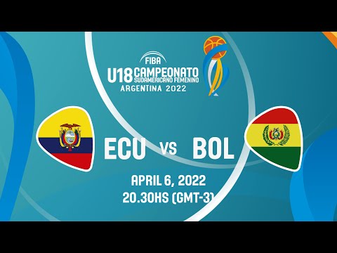 Ecuador vs. Bolivia | Full Basketball Game | FIBA South American U18 Women's Championship 2022