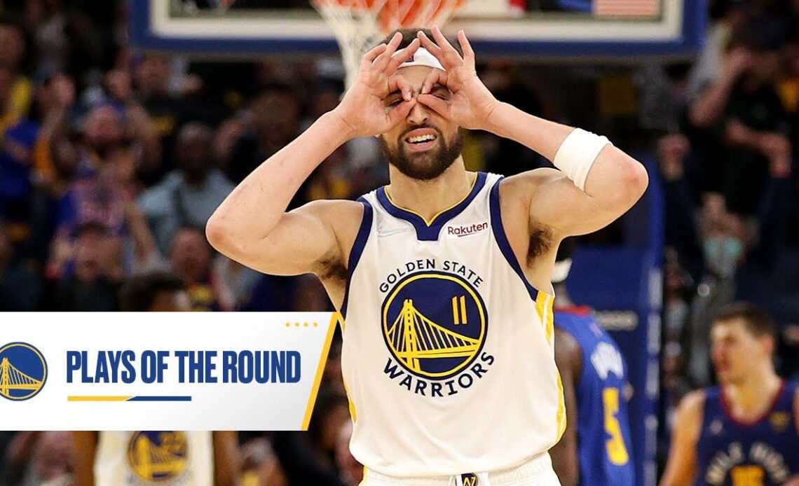 Golden State Warriors Plays of the Round | Western Conference First Round
