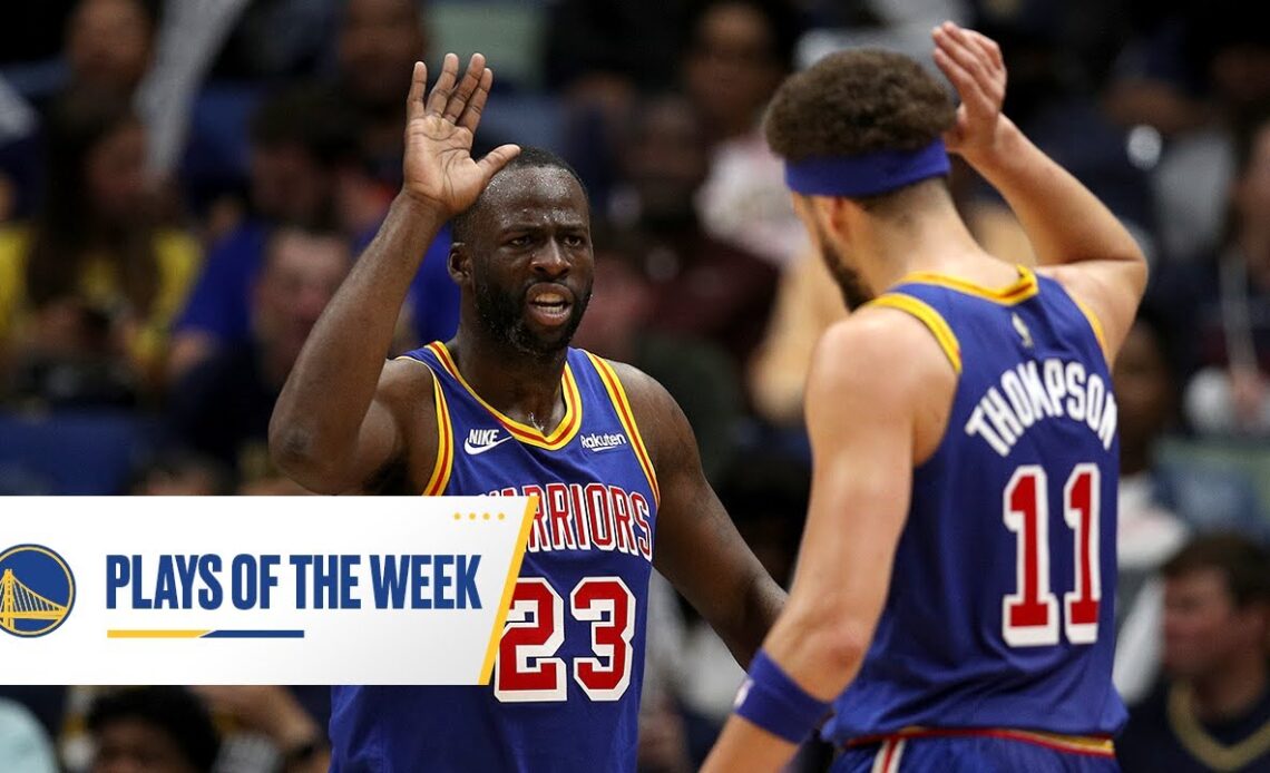 Golden State Warriors Plays of the Week | Week 25 (April 4 - 10)