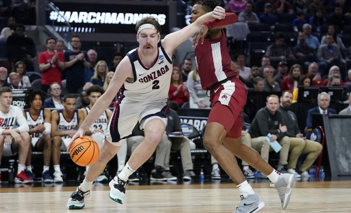 Gonzaga's Drew Timme announces he'll declare for NBA draft