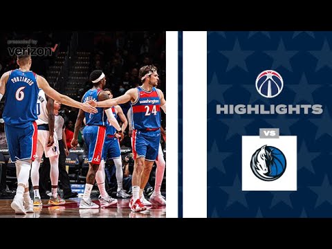 Highlights: Wizards vs Mavericks - 4/1/22
