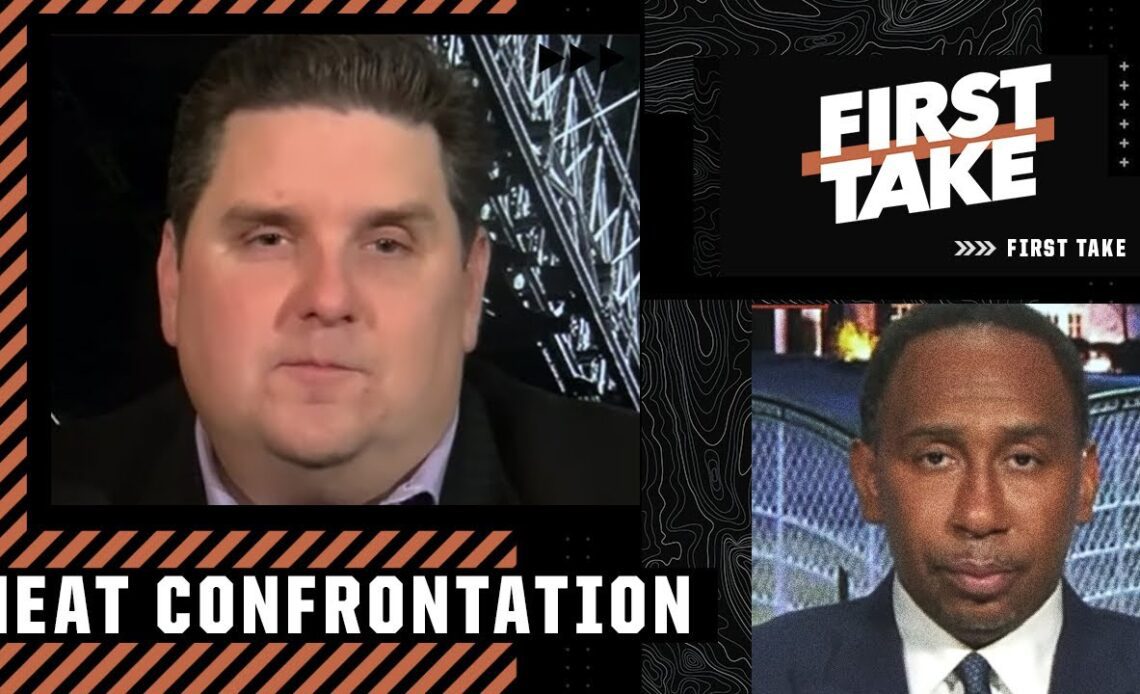 How big of a deal was the Heat’s confrontation? Stephen A. & Brian Windhorst debate | First Take