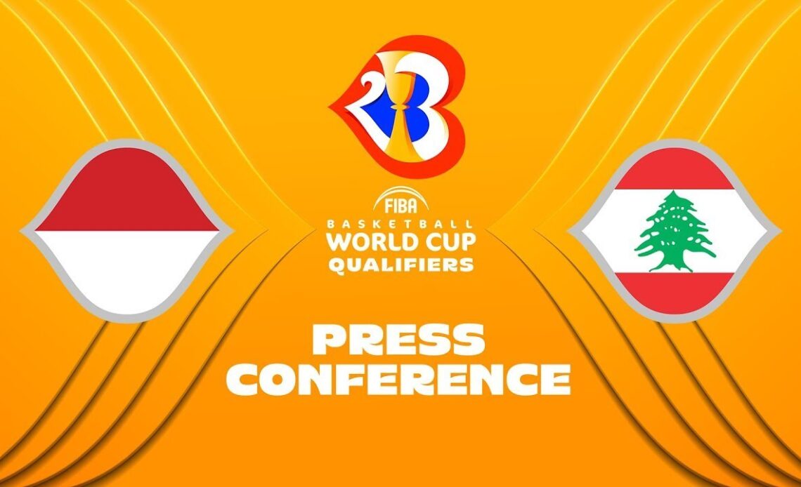 Indonesia v Lebanon - Press Conference | FIBA Basketball World Cup 2023 - Asian Qualifiers