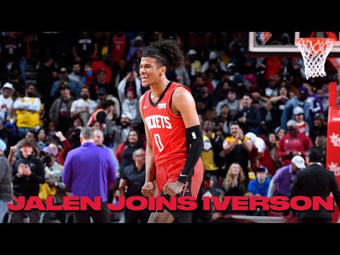 Jalen Green Joins Iverson With 5 Straight Games Of 30+ Points As A Rookie