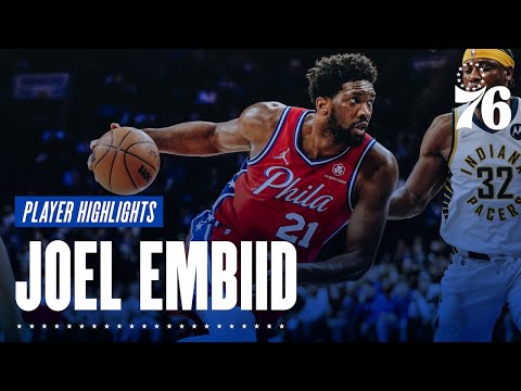 Joel Embiid Erupts for a 40/20 Game in Win vs. Pacers (4.9.22) | Presented by PA Lottery