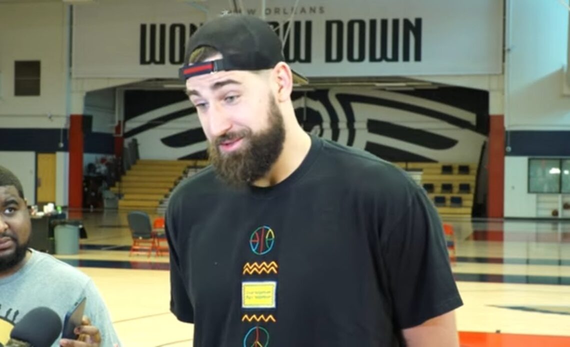 Jonas Valanciunas talks Willie Green, experience | New Orleans Pelicans End of Season Interview