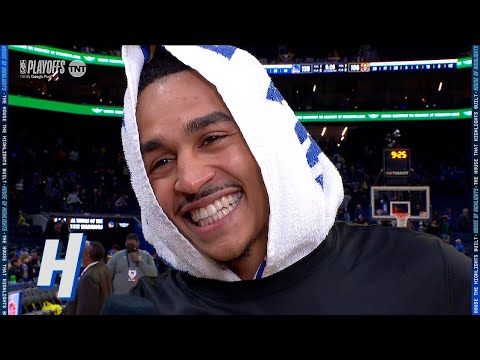 Jordan Poole Postgame Interview - Game 2 | Nuggets vs Warriors | 2022 NBA Playoffs