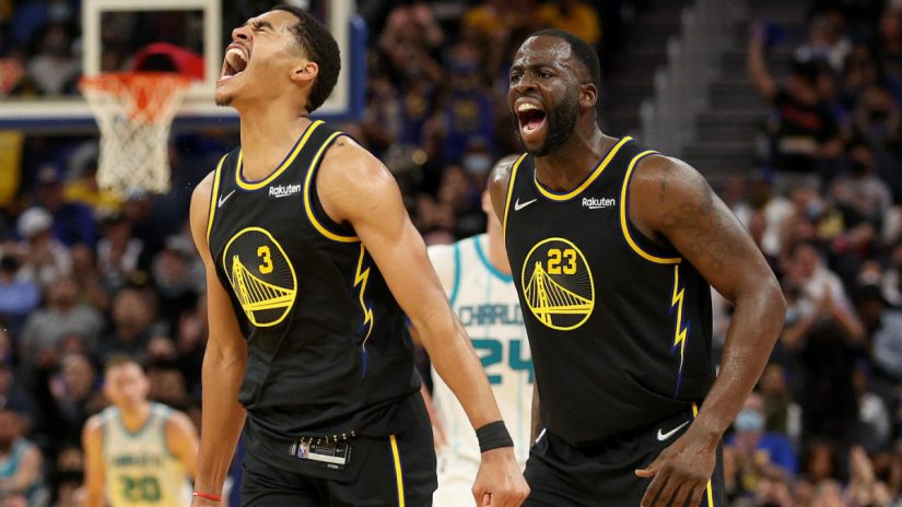 Draymond Green Jordan Poole Warriors