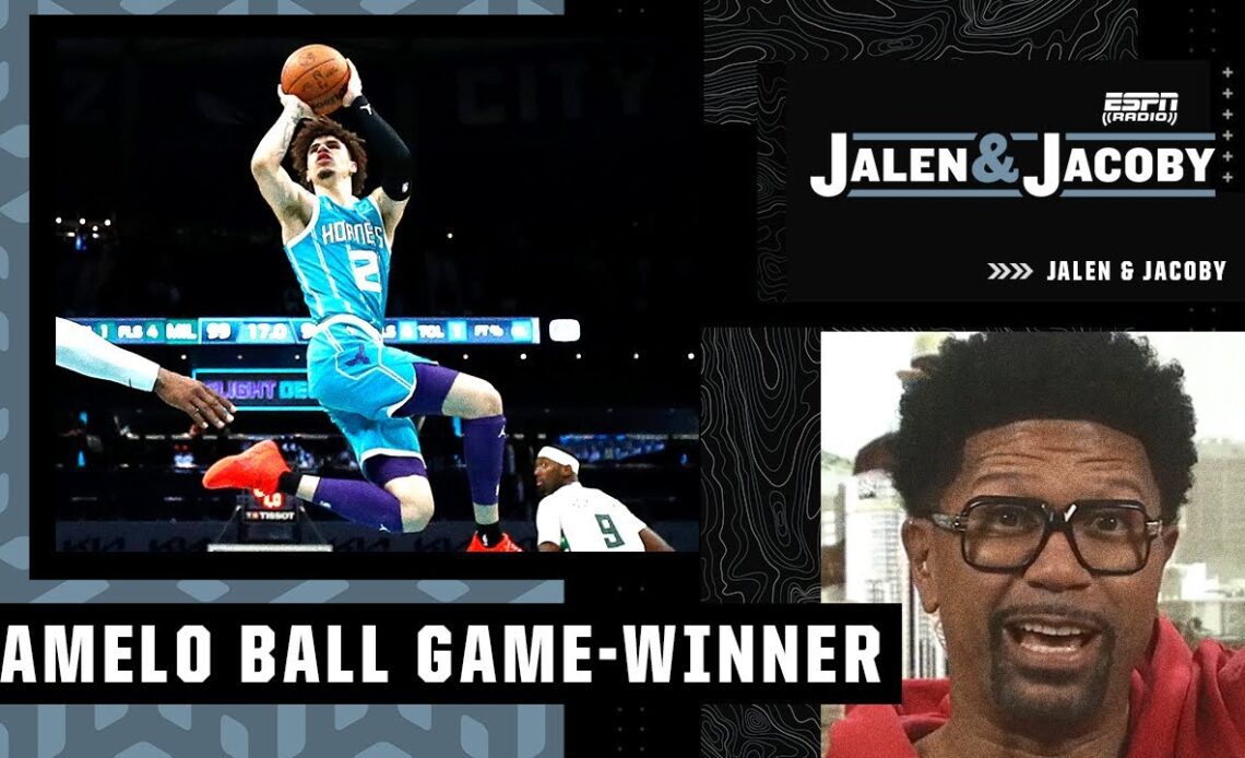 'LaMelo Ball an All-Star!': Jalen Rose reacts to CLUTCH game-winner over Bucks | Jalen & Jacoby