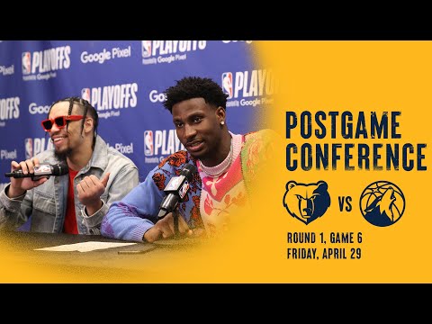 MEM@MIN: Postgame press conference 4.29.22