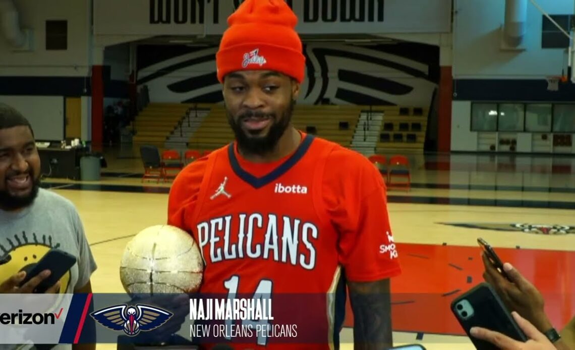 Naji Marshall recaps "special" season | New Orleans Pelicans Exit Interviews
