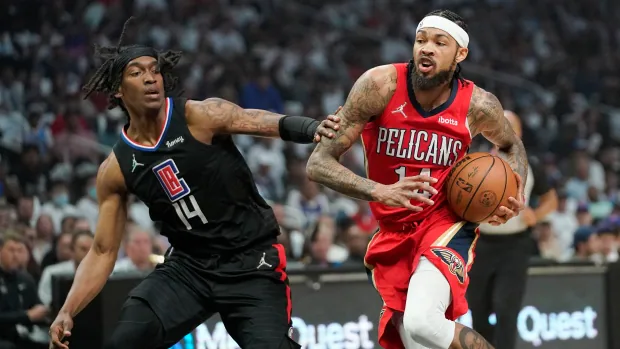 Pelicans narrowly edge George-less Clippers to secure final playoff seed in Western Conference