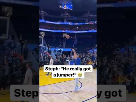 Steph was shocked Will Ferrell could hoop 🤣