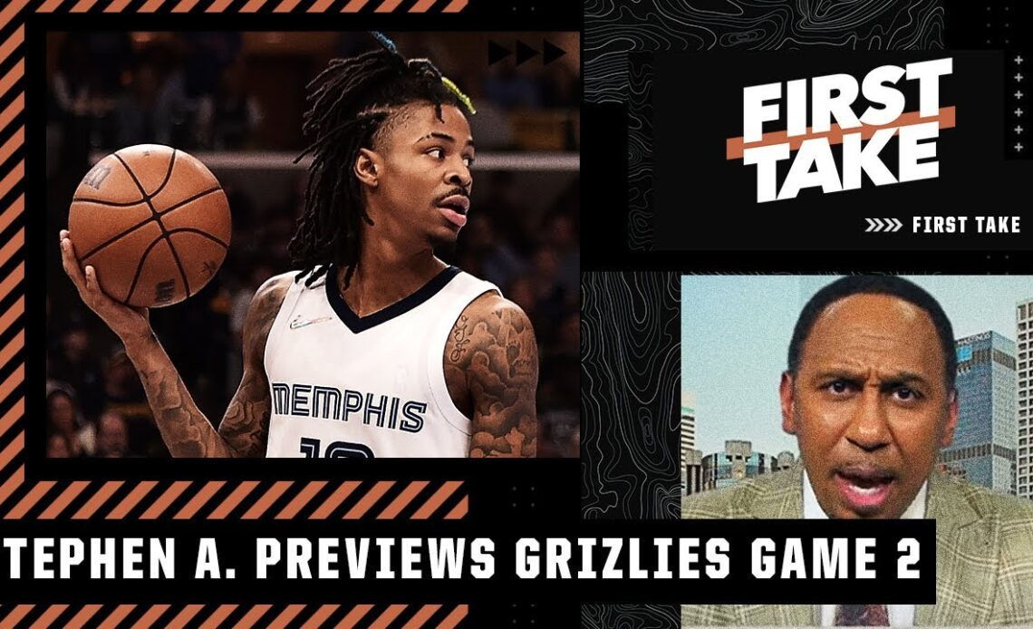 Stephen A. calls Game 2 a must-win game for the Grizzlies: You better win this series! | First Take